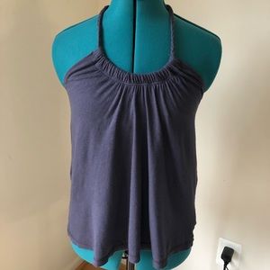 Navy halter top